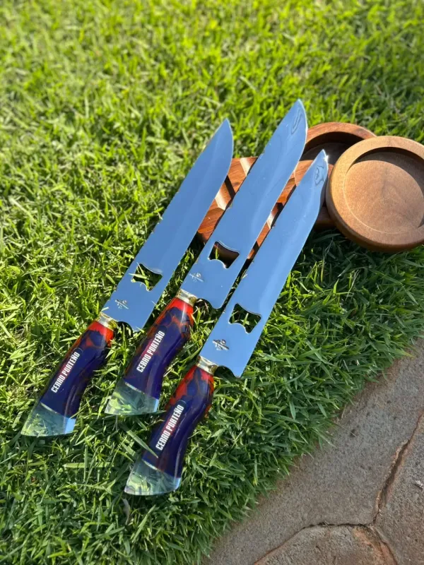 Cuchillo Artesanal Valgran - Linea Abridor de Botella Cerro Porteño